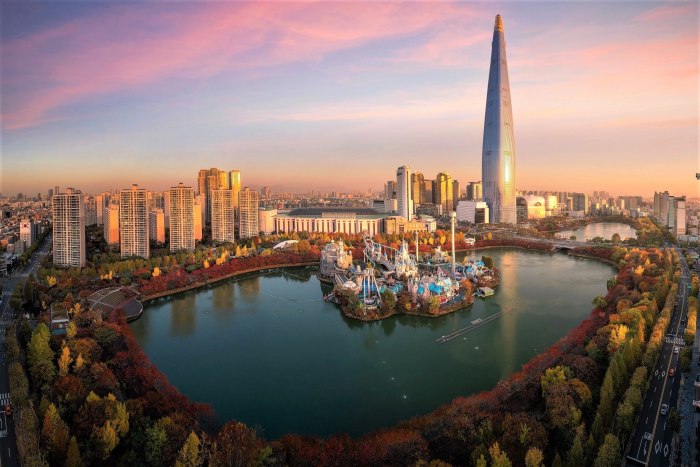 Lotte World Tower, Южная Корея