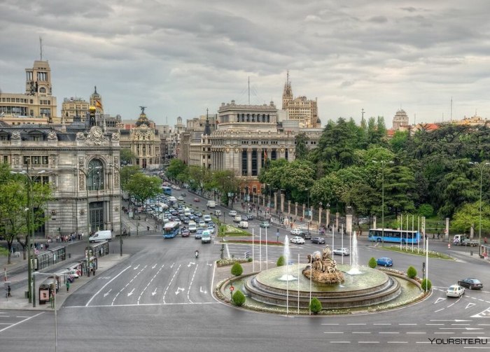 Плаза де Cibeles Мадрид