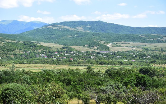 Село Дменис Южная Осетия