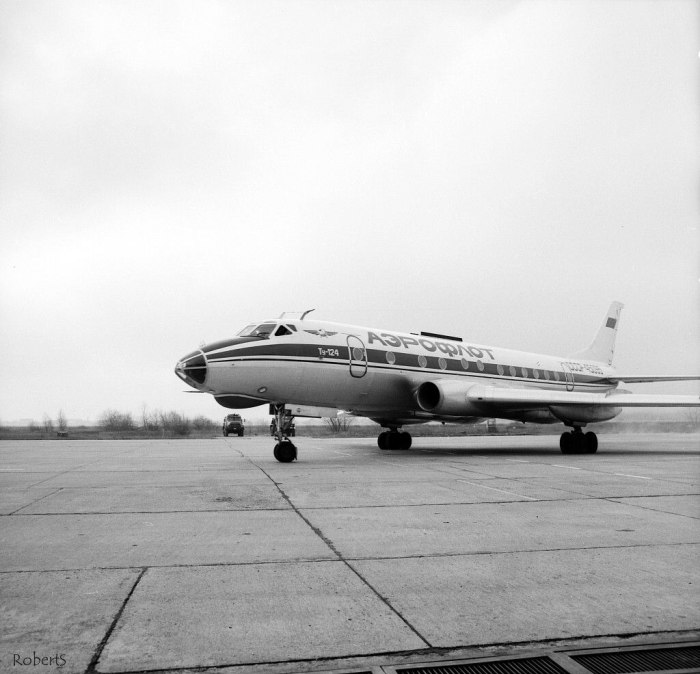 Ту 124 в Аэрофлоте