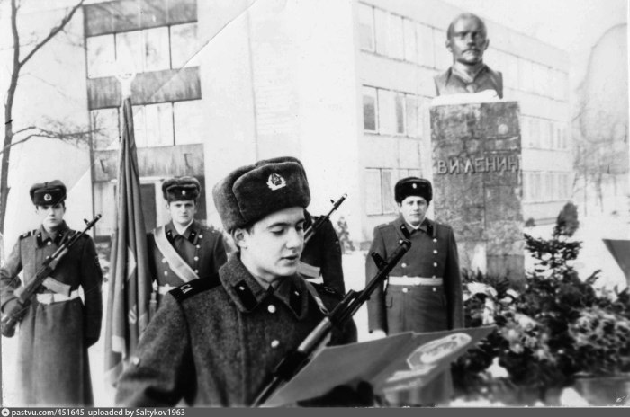 Присяга солдата Советской армии