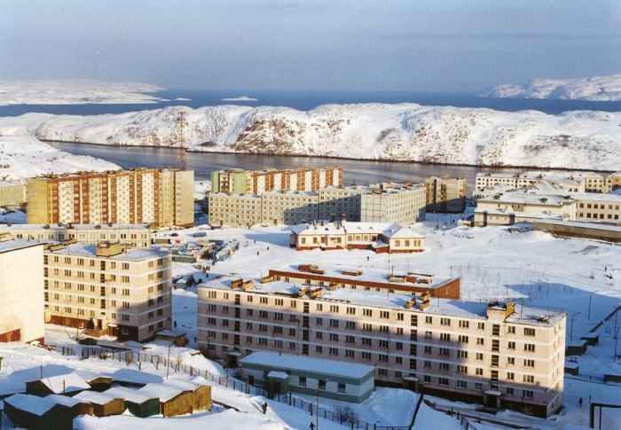 Поселок Полярный Мурманская область