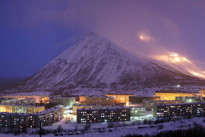 Кольский полуостров Кировск