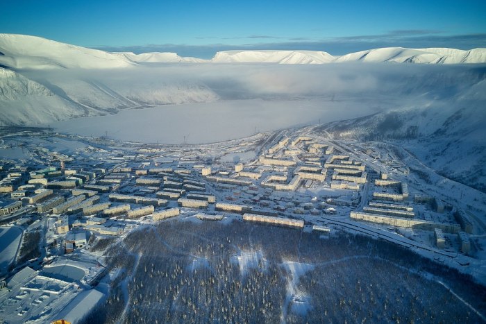 Кольский полуостров Кировск