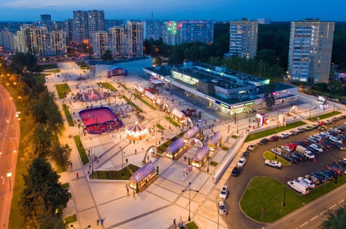 Зеленоград площадь города