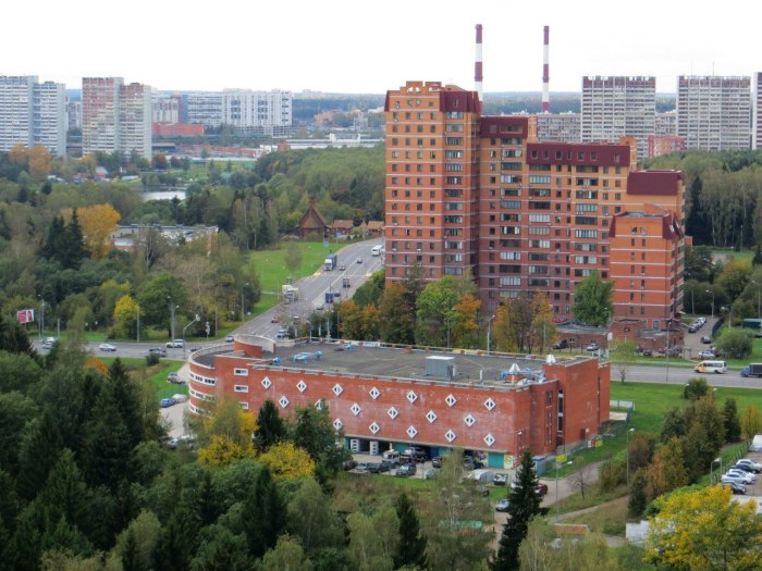Зеленоград панорама