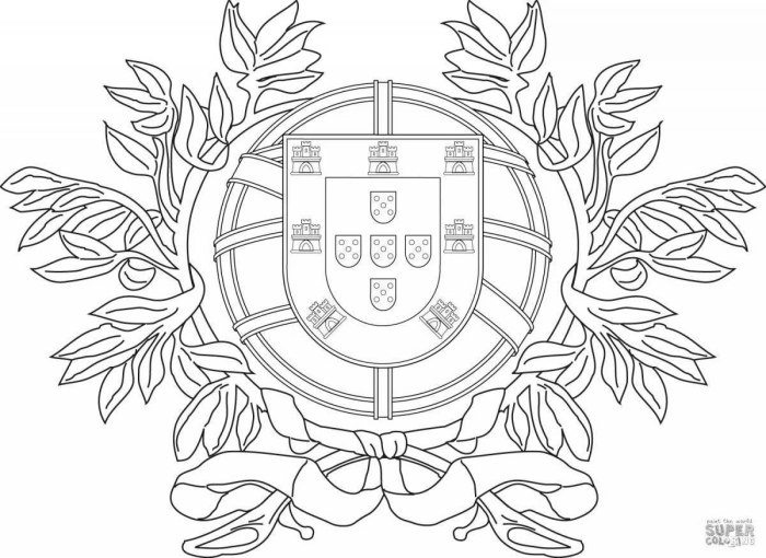 Герб Португалии