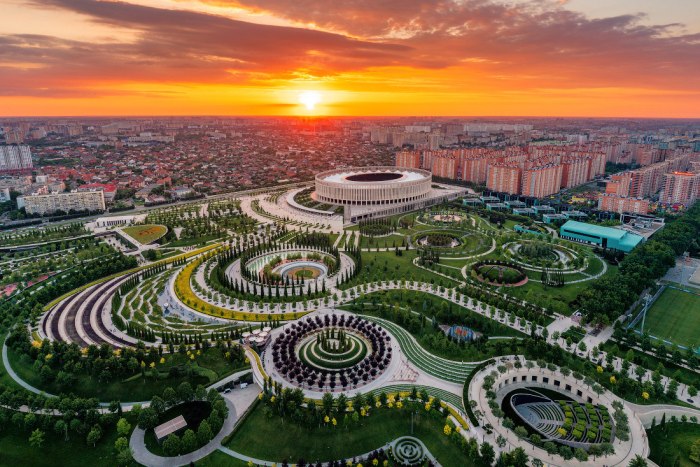 Краснодарский край парк Галицкого