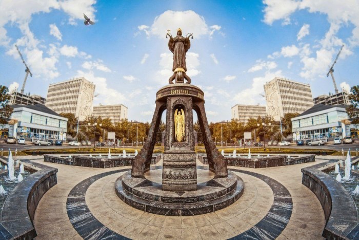 Памятник Святой Екатерине в Краснодаре