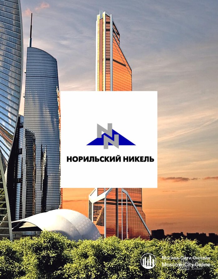 Башня Меркурий Москва Сити Норникель