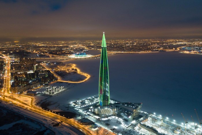 Башня Лахта центр Санкт-Петербург