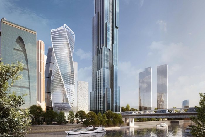 Новый небоскреб в Москва Сити 2022