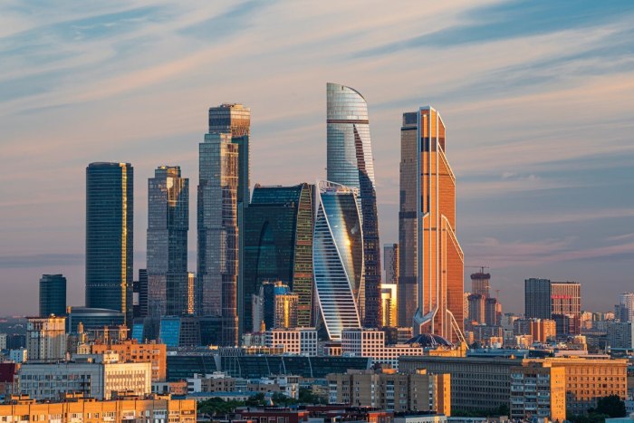 Здания Москоу Сити