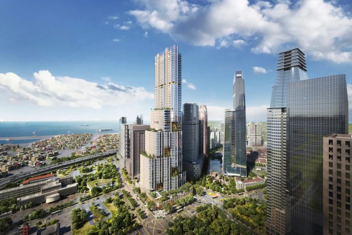 Город новый город небоскреб