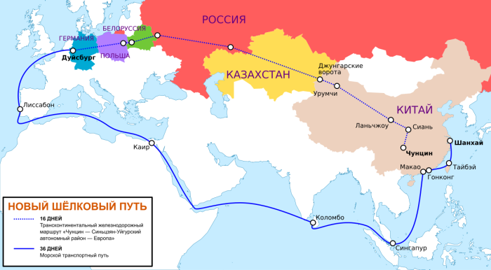 Морской шелковый путь XXI века