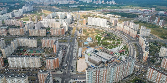 Район Некрасовка в Москве
