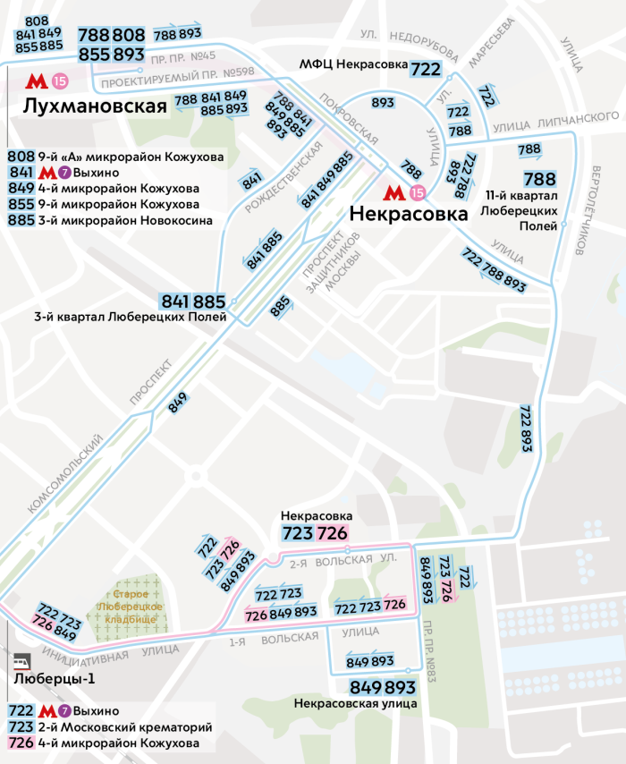 Некрасовка выходы из метро
